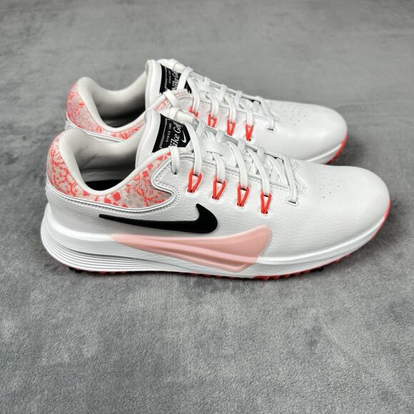 Nike Victory Pro 4 Golf Shoes Men Size 10 White Pink Bloom Scheffler IM3485-100 main image 8